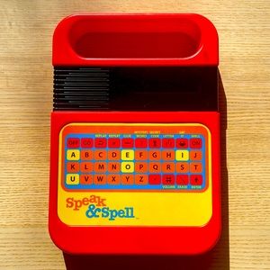 Speak and Spell new edition of 80s spelling game